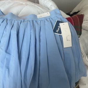 Pleated skort